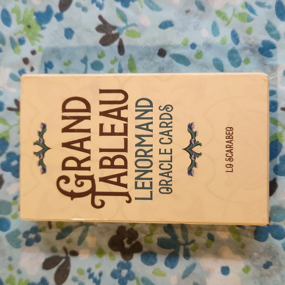 NEW MINI Grand T●ableau LENORMAND Oracle Deck- 36 Commemorative Cards & Guide